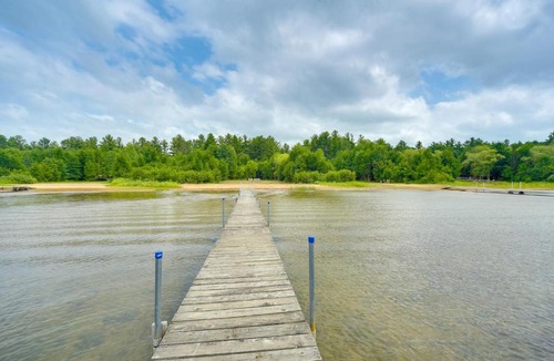 Shell Lake House | Private Beach on Shell Lake! Luxe Cabin Retreat