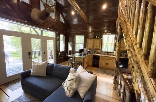 Dover Cottage | Private Cottage with Fireplace and Hottub