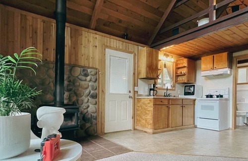 Mason County Cabin | Private Waterfront Cabin on Lake: Cloudloft Cabin
