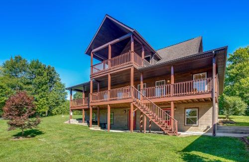 McArthur House | Quiet Family Cabin in Hamden Hot Tub and Game Room!