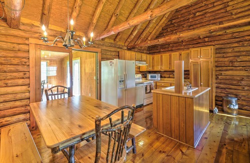 Zanesville House | Rustic Zanesville Getaway w/Expansive Yard!