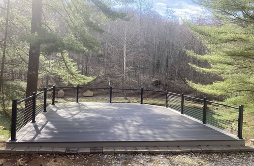 Warsaw House | Secluded Fully Furnished Home with Deck overlooking a Pond