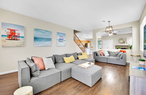 Seven Hills House | Seven Palms Stylish Home with Pool, Hot Tub,& Movie Room