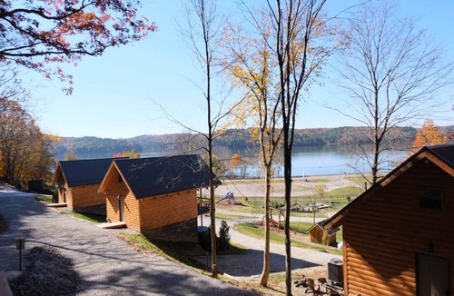 Scio Cabin | Shenandoah/Rustic Lakeview Cabin- 2 Person A-Frame