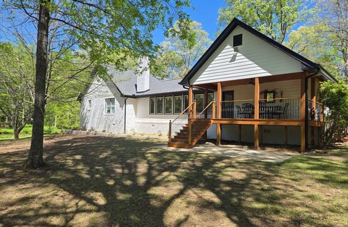 Hampton House | Spacious 4BR Lakefront Getaway in Hampton with Trails & Scenic Views