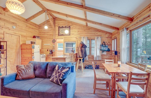 Eagle River Cabin | 'The Hideaway' Eagle Chain Access & Riverside View