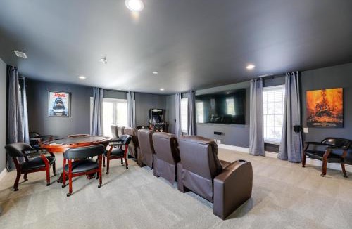 Bethany Beach House | Theater Room & Deck at Massive Salt Pond Home!