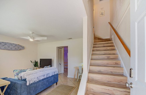 Cape Caneveral Beach Gardens House | Townhome in Cape Canaveral | Blocks from the beach!