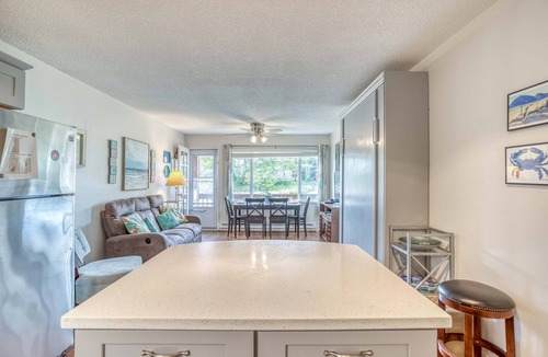 Neskowin Condo | Updated Ground-Level Creekside Condo has Proposal Rock & Ocean Views, 2 Baths!
