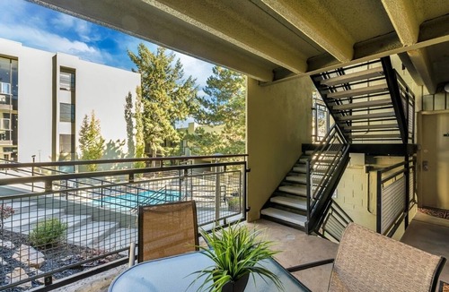North Park City Condo | Walk to PC Mountain Village & Main Street! Heated Pool & Spa! Brand New Gym!