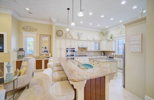 Holiday Isle House | Waterfront Home w/Pool, Boat Slip & Private Beach Access – Holiday Isle