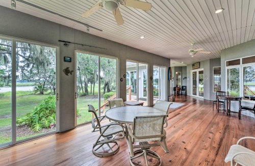 Okatie House | Waterfront Home w/Shared Dock on Okatie River