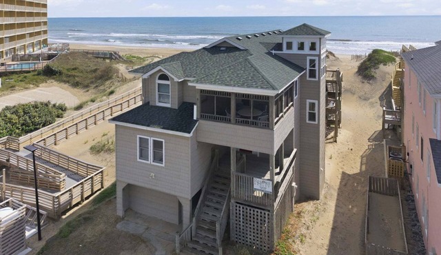 5727- Whalebone Station - South Nags Head Oceanfront Escape Sleeps 18
