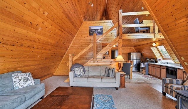 A-Frame Cabin w/ Mtn Views: 4 Mi to Cripple Creek!
