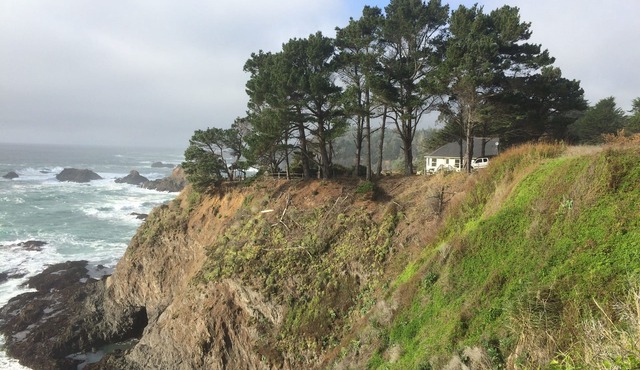 Bluff House - a wonderful oceanfront home a short distance from town.