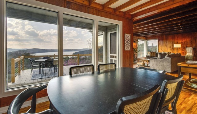 Henderson Cabin w/Deck & Scenic Lake Views!