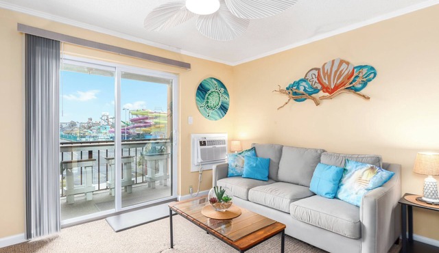 Jamaica Daybreak-Great Location,Cozy studio in amazing Ocean City W/AC,WiFi&more