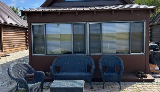Large waterfront cabin with dock and access to Lake Okeechobee