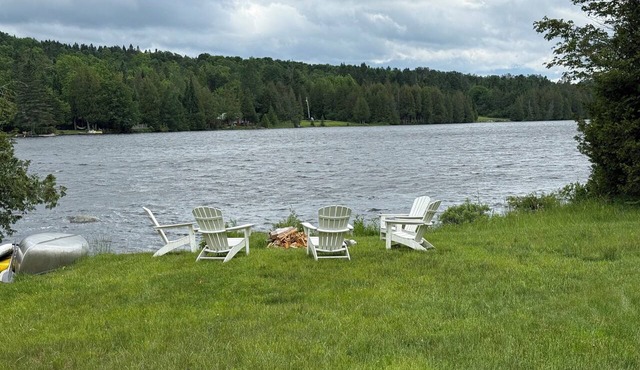 Loon-R Landing on paddle only Daniels Pond in Glover, Vermont