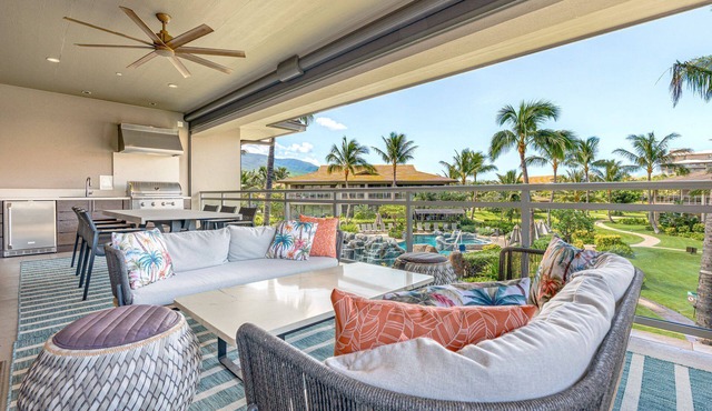 Maui Resort Rentals: Luana Garden Villas 16D – Modern 3BR Villa at Kaanapali’s Newest Luxury Residences!