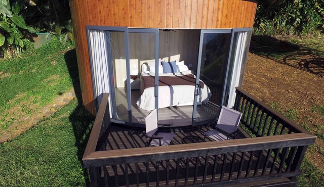 Modern 1-bedroom house in tranquil Kealakekua with AC, WiFi Unit 2