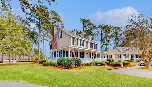 Oak Grove Cottages 3045 | Condo in Murrells Inlet with pool, golf views, hot tub