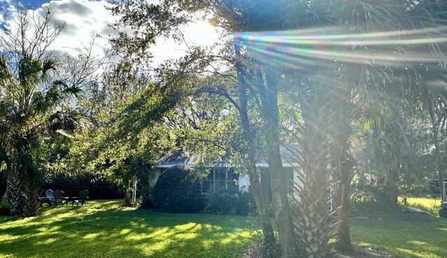 Scenic home surrounded by 1.25 acres of nature
