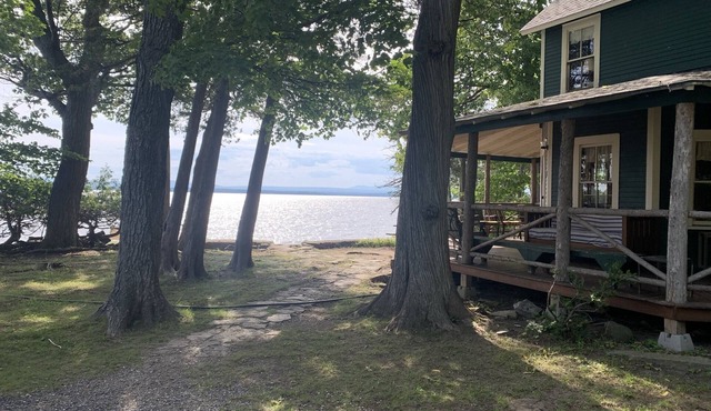 Secluded Lake Champlain Home on 1200' of Frontage