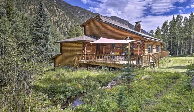 Silver Plume Mountain Haven with Views & Deck!