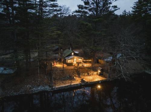Stunning Waterfront Cabin with Private Dock Near Saratoga & Lake George | Corinth, New York