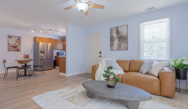 The Calm Brick Retreat- Cozy Home w/Deck & Yard