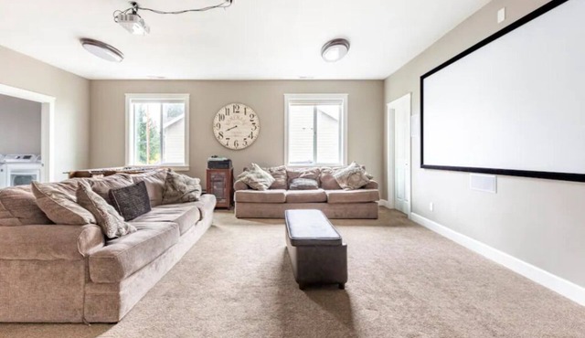 Upscale custom home designed for large groups