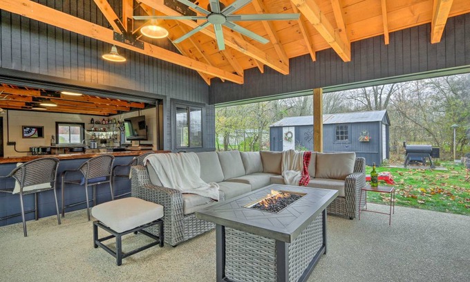 Zanesville House | 199 m² House ∙ 3 bedrooms ∙ 8 guests